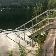 Mabel Lake Resort High Water June 1, 2017