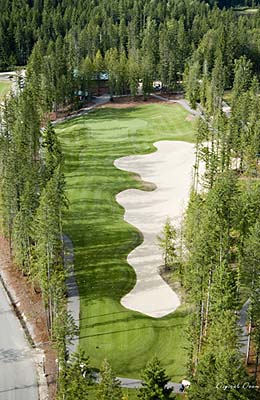 Hole 6 aerial view